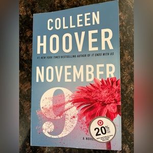 Colleen Hoover Book November 9